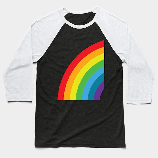 Rainbow - Everything will be fine Baseball T-Shirt by GDCdesigns